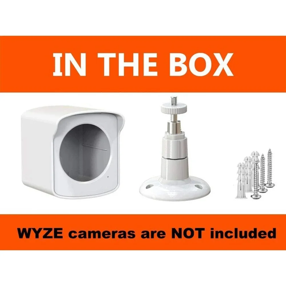 Wall Mount for Wyze Camera Outdoor Indoor 360 Degree Adjustable